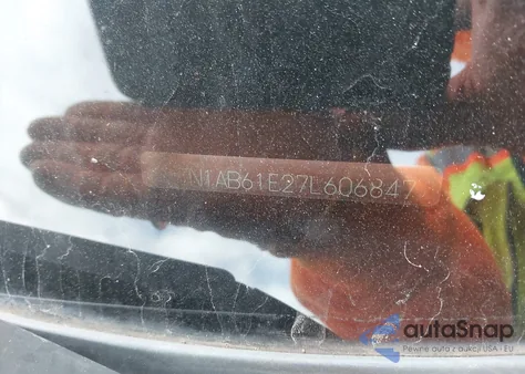 2007 Nissan Sentra 2.0Sl z USA, uszkodzony, nr VIN 3N1AB61E27L606847